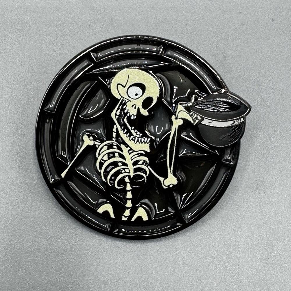 Tim Burtons Corpse Bride Portrait Blind Enamel Pin BONEJANGLES New Open Box